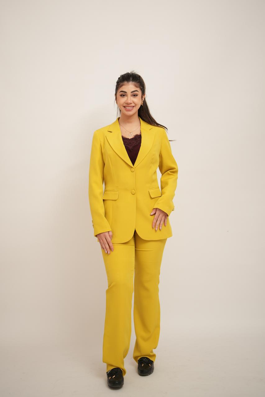 Green Apple With 2 buttons Suit