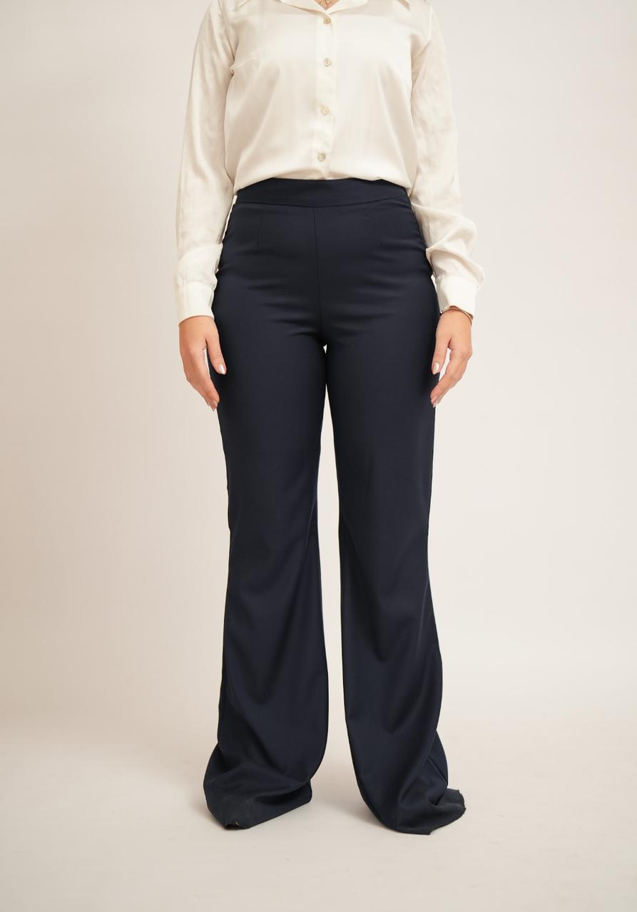 Navy Straight Pant
