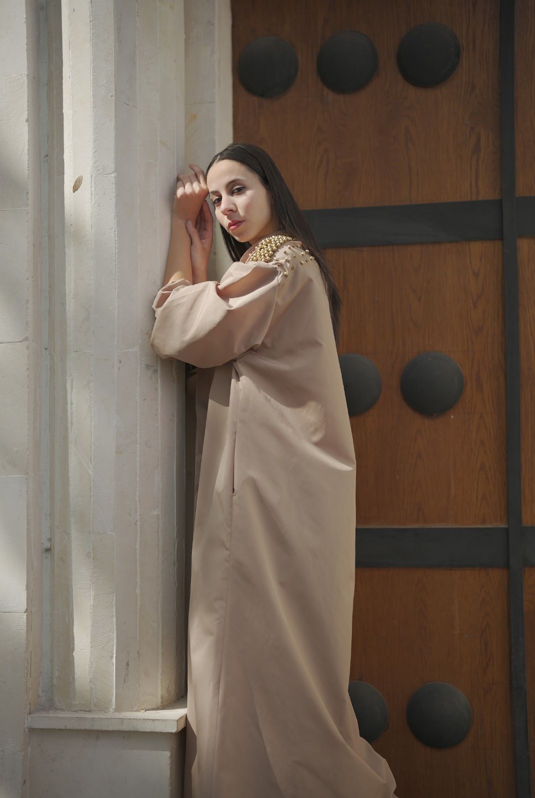 Beige Abaya