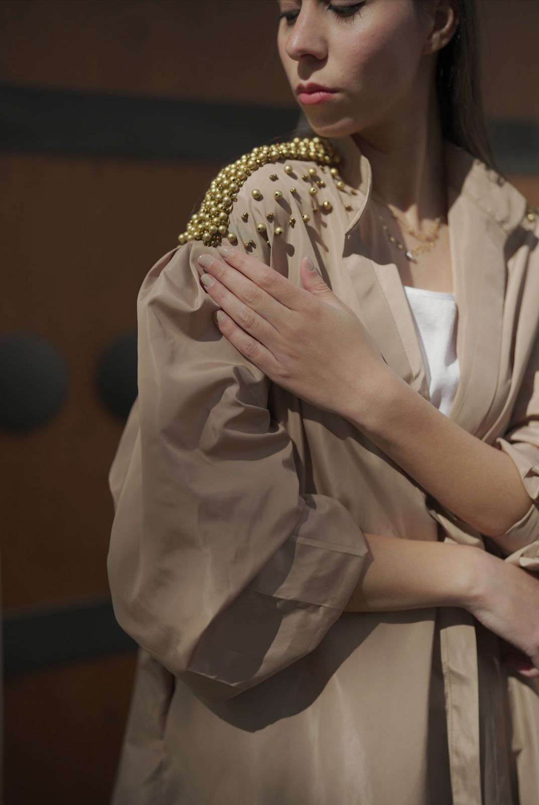 Beige Abaya