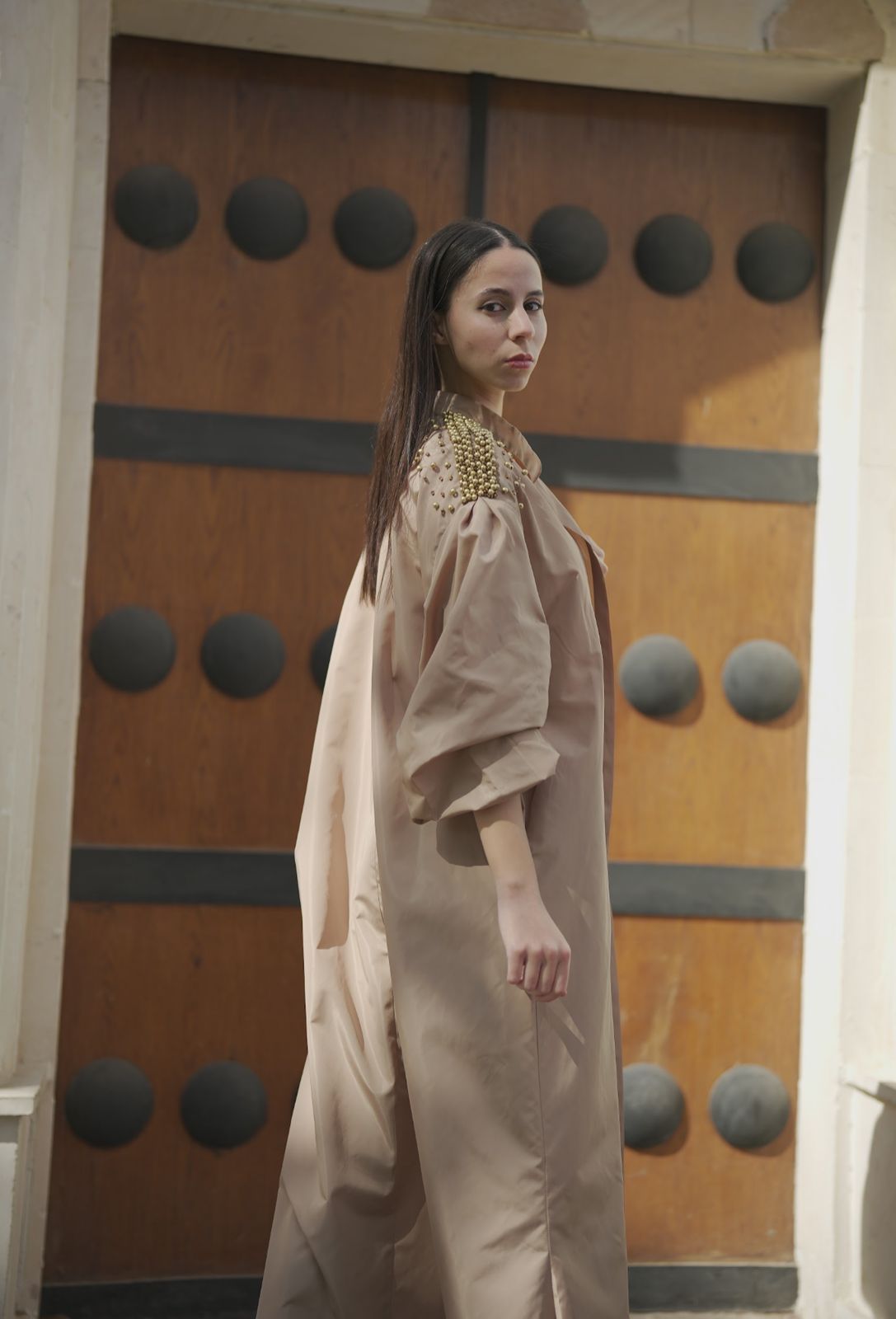 Beige Abaya