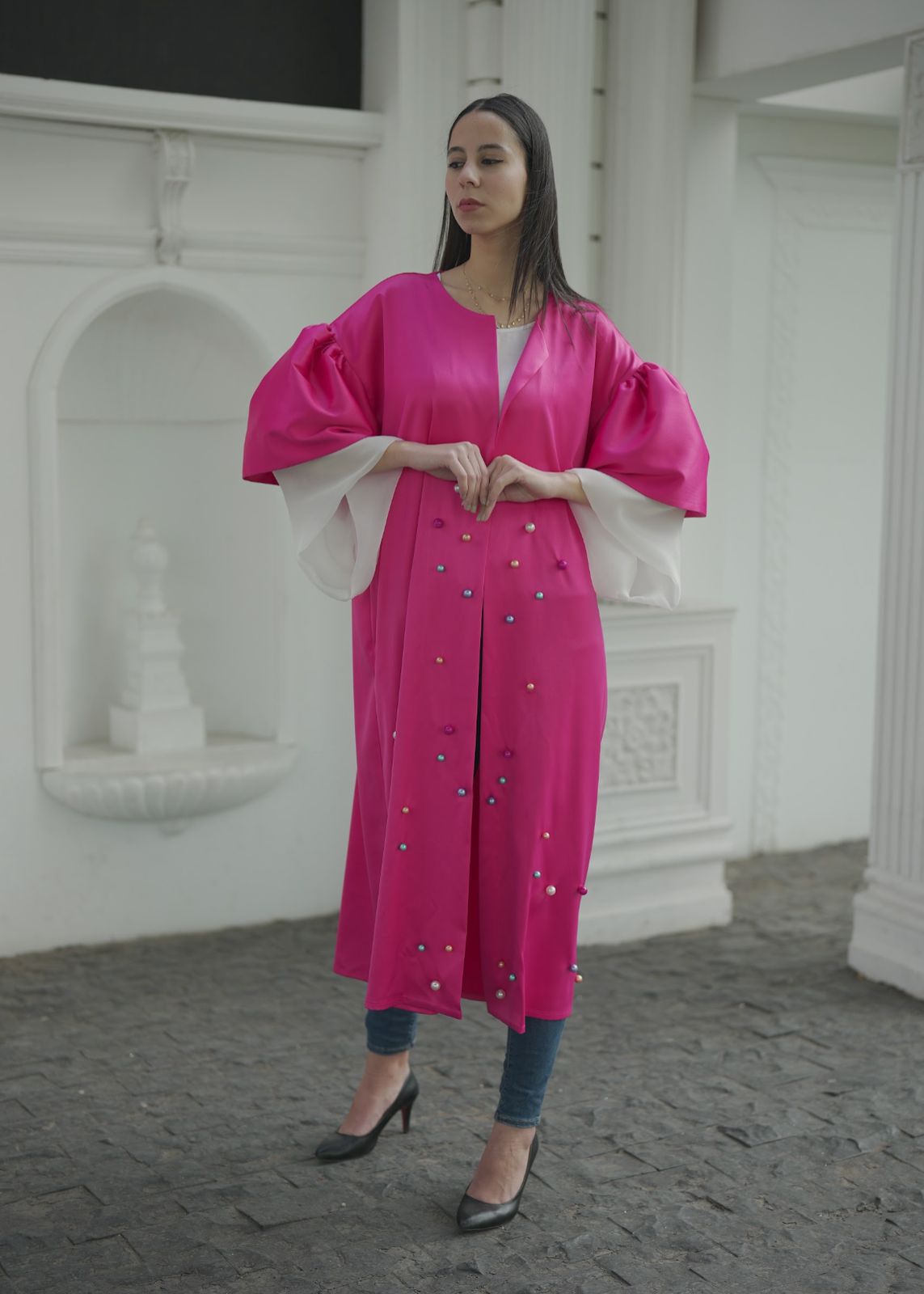Hot Pink Abaya