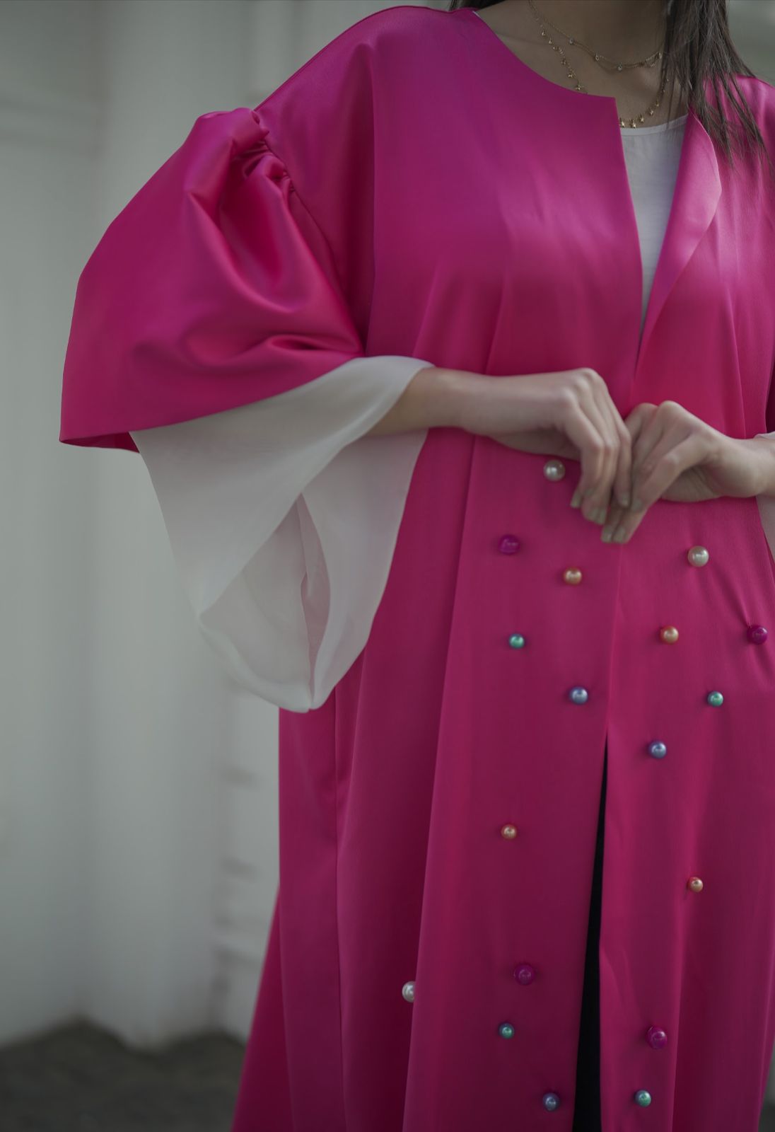 Hot Pink Abaya
