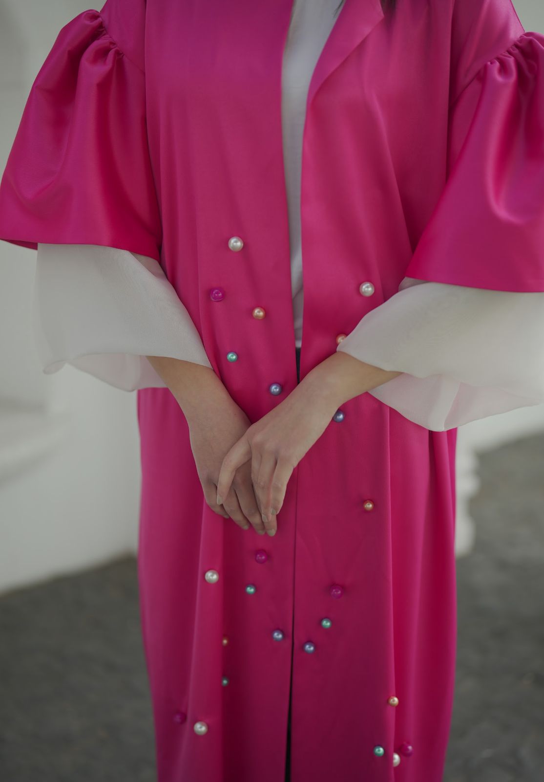 Hot Pink Abaya
