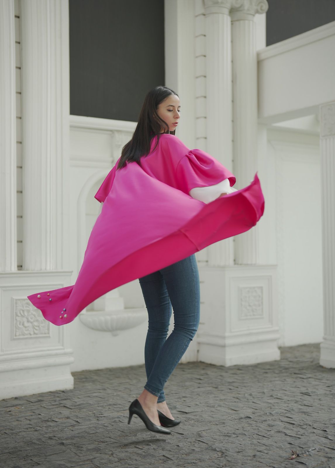 Hot Pink Abaya