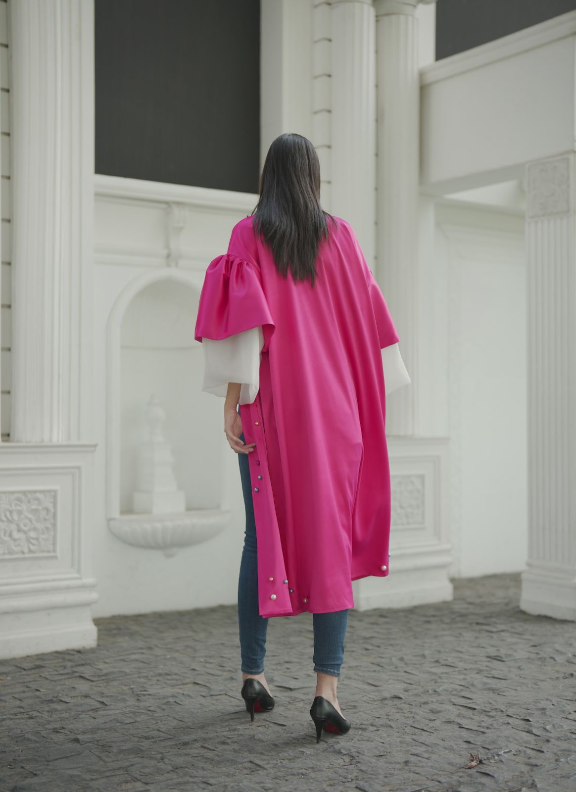 Hot Pink Abaya