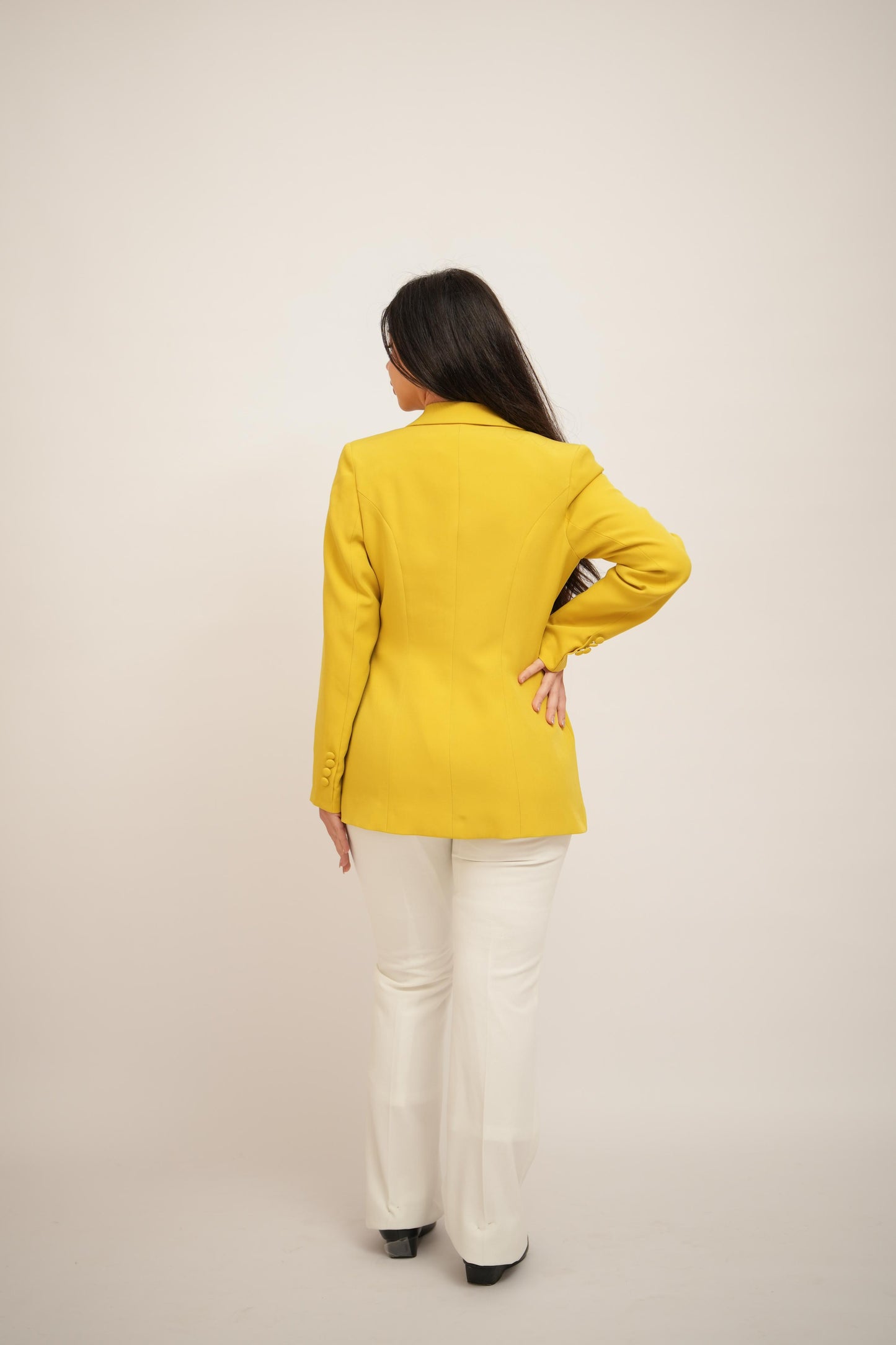 Apple green with 2 buttons blazer