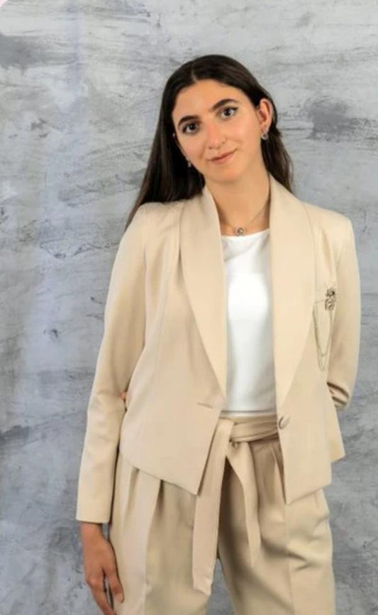 Beige Blazer