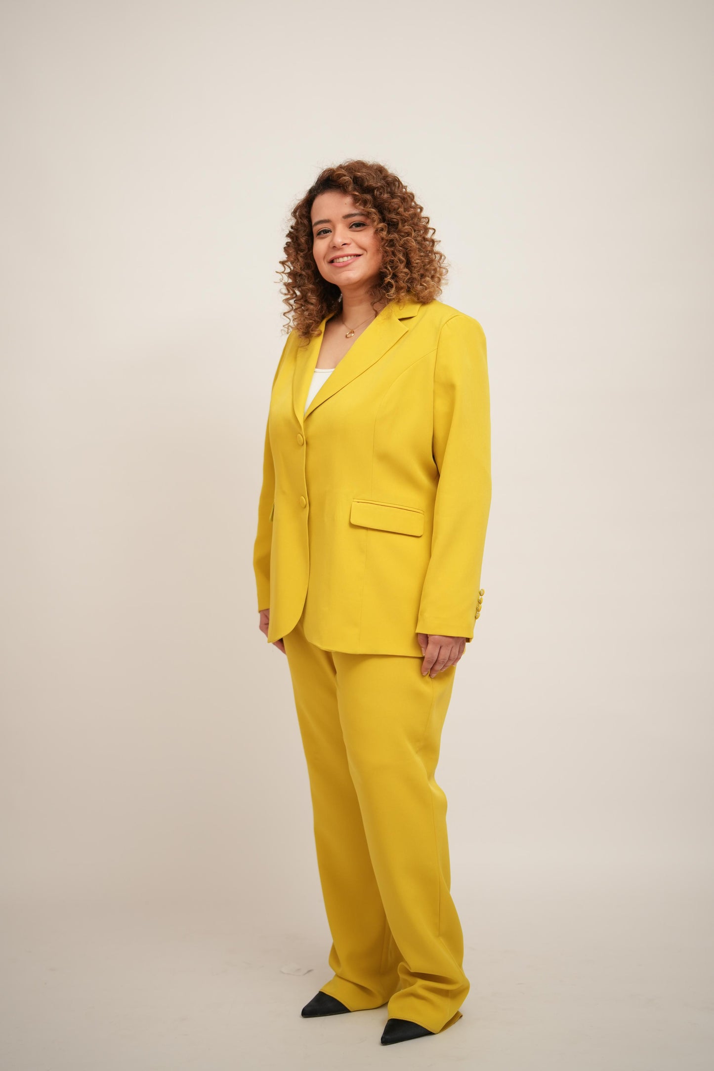 Green Apple With 2 buttons Suit