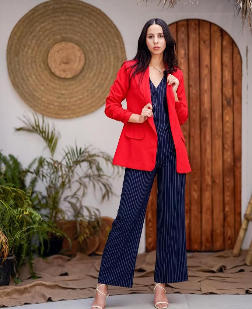 Light Red Blazer
