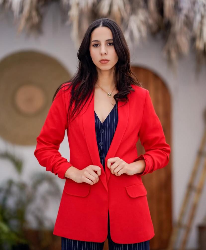 Light Red Blazer