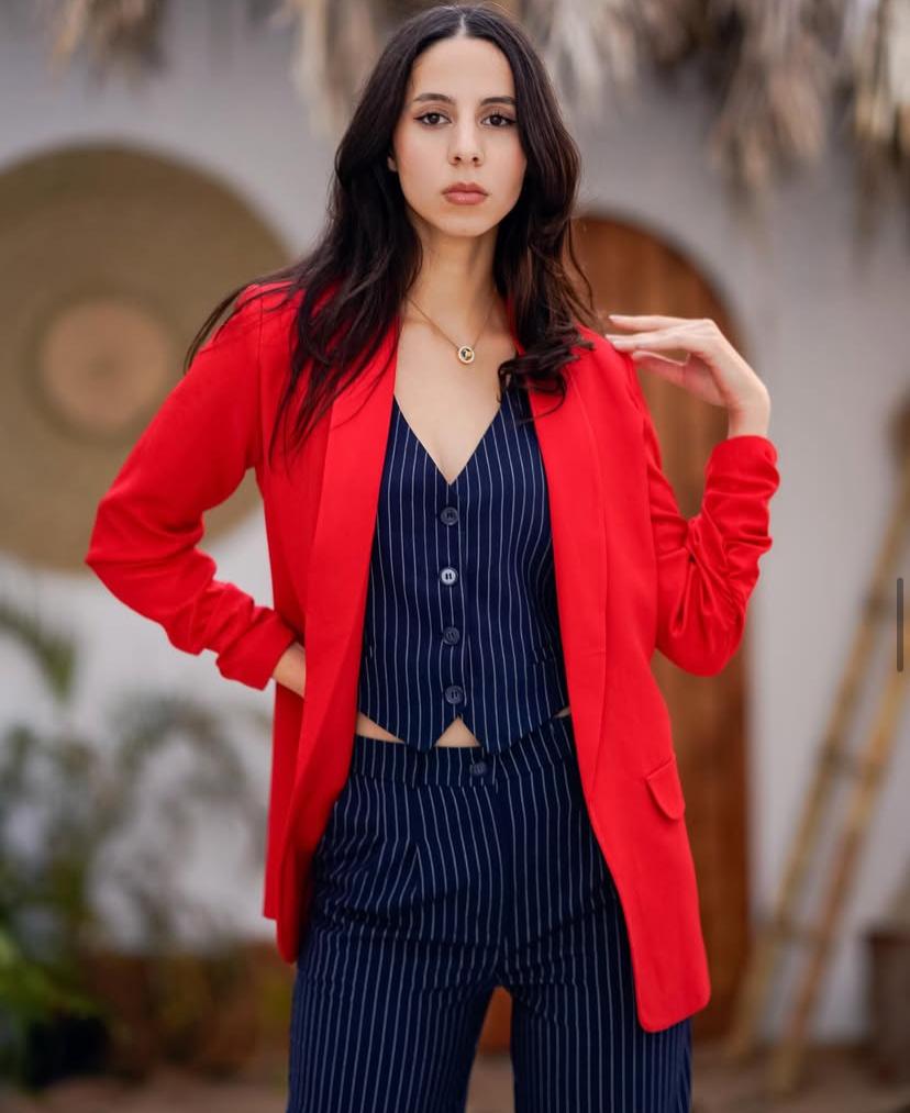 Light Red Blazer