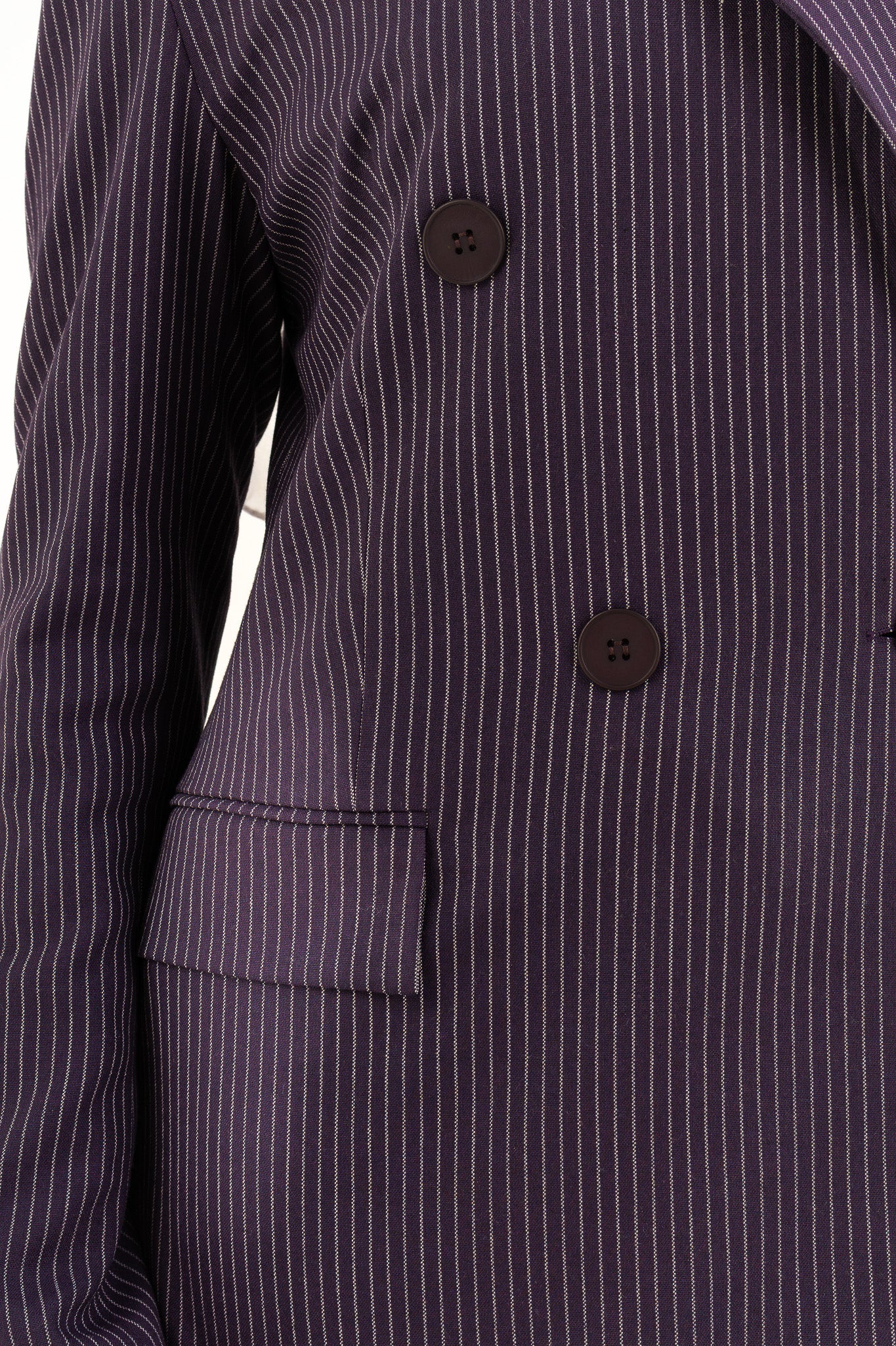 Purple Stripped Suit