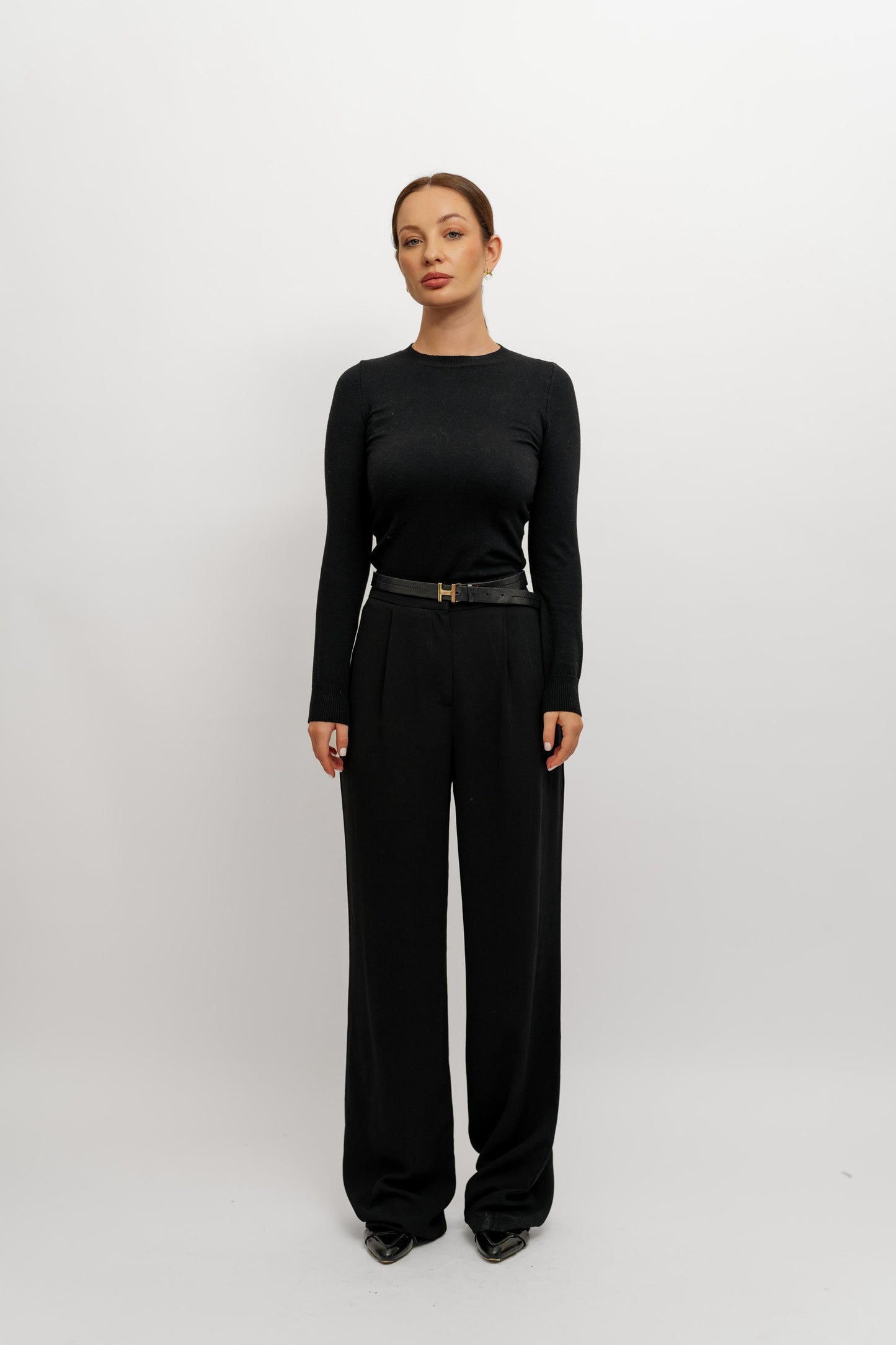 Black Wide Leg Pant