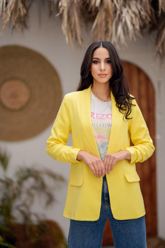 Yellow Blazer