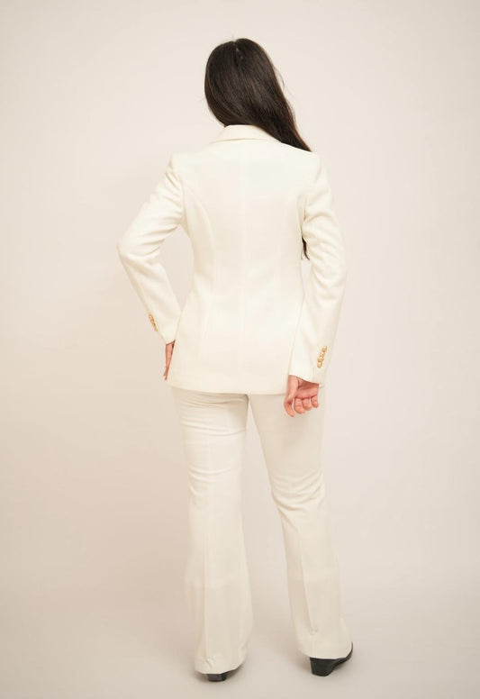White Straight Fit