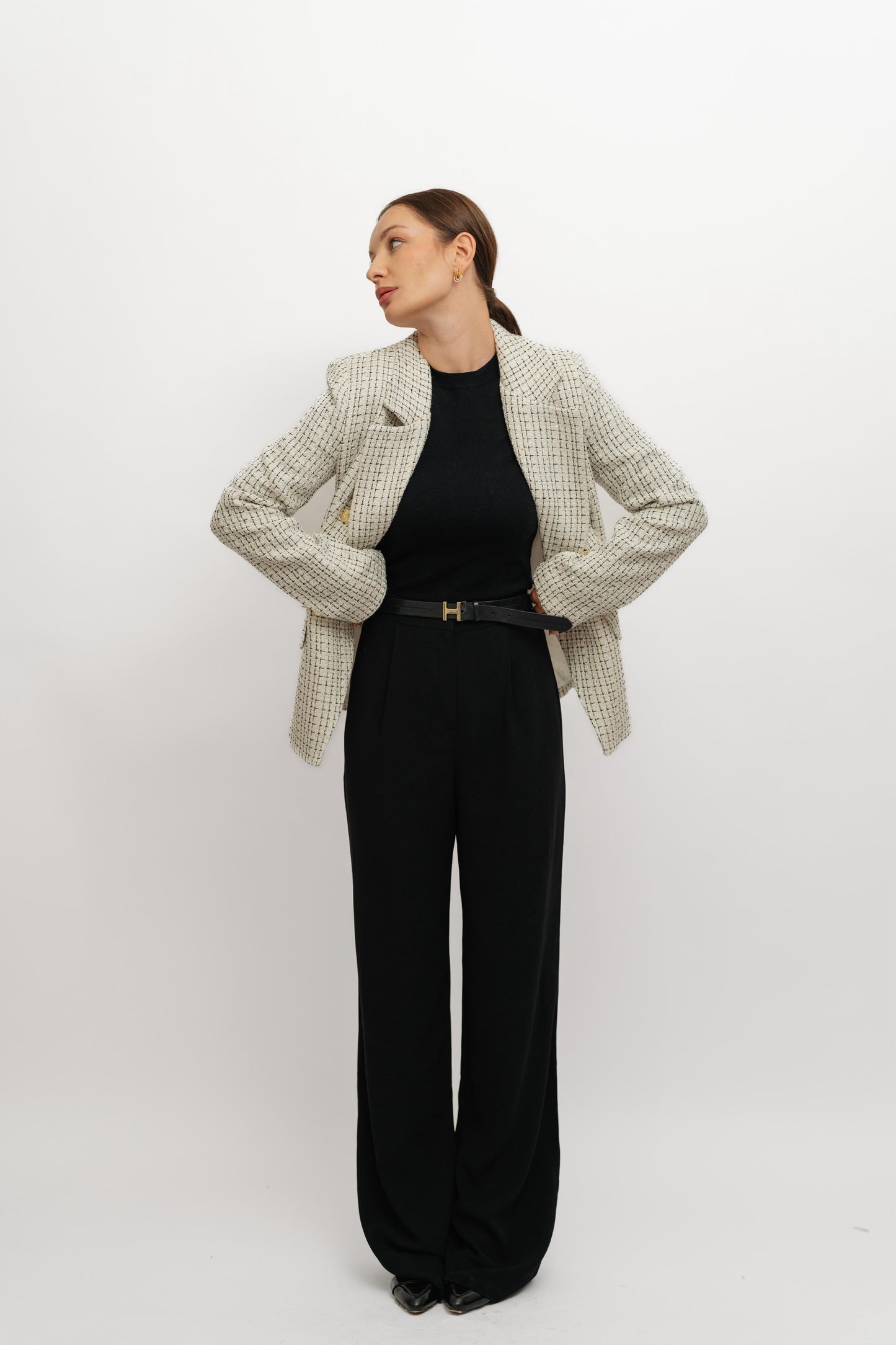 Black Wide Leg Pant